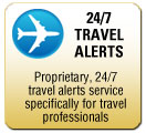 Click here to view a sample Travel Alert Page